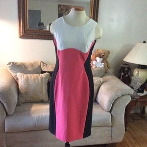 Ronni Nicole. Women dress size 6 color Bl,Pk. Pk.